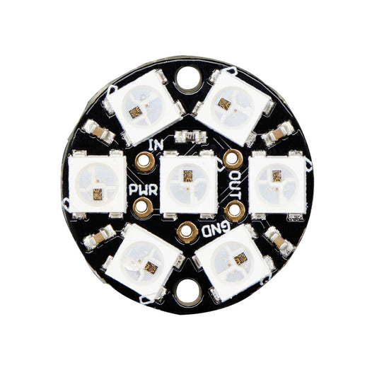 Adafruit Industries NeoPixel Jewel - 7 x WS2812 5050 RGB LED with Integrated Drivers