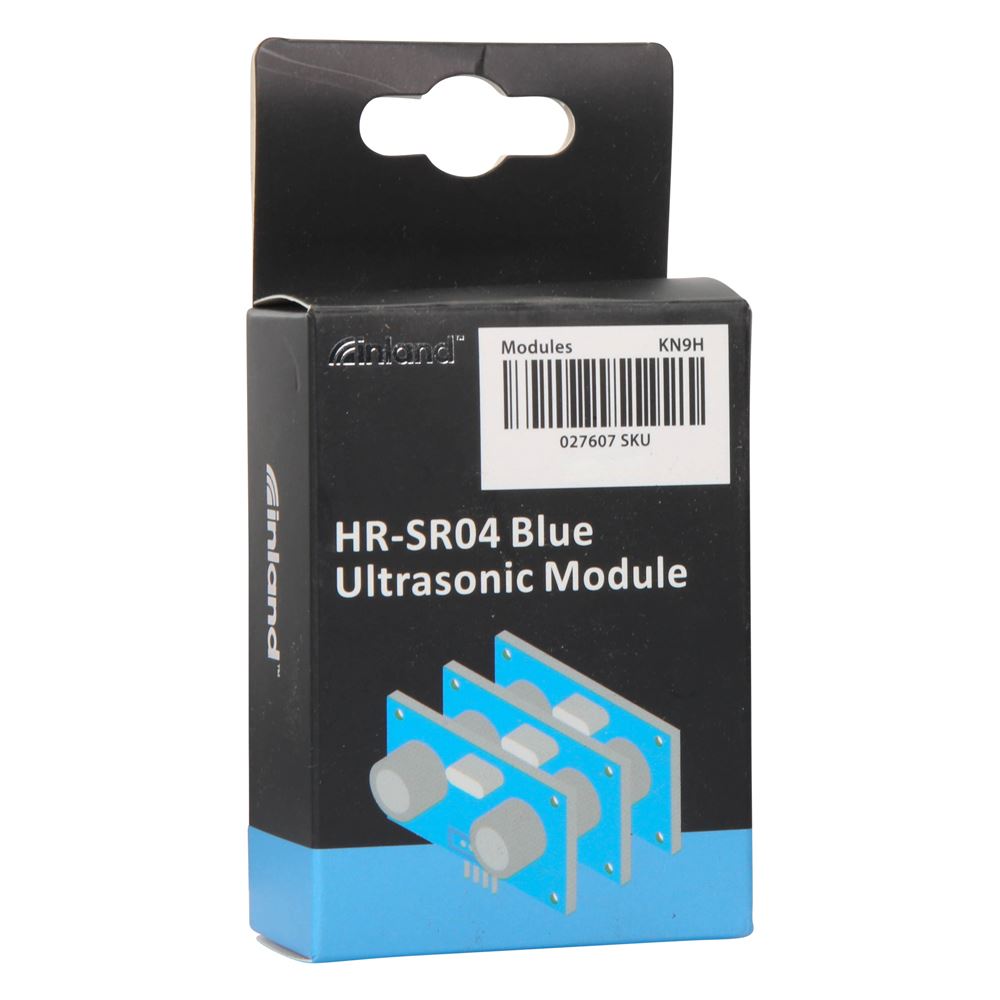 Inland HR-SR04 Blue Ultrasonic Module - 3 Pack