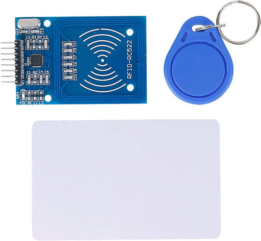 SunFounder Reader Module Kit Mifare RC522 Reader Module with S50 White Card and Key Ring Compatible with Arduino Raspberry Pi