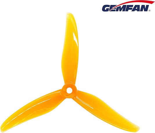 Gemfan Hurricane 5236 5.2inch 3-Blade Propeller with 5mm Shaft for FPV Racing Drone 16pcs 8CW 8CCW