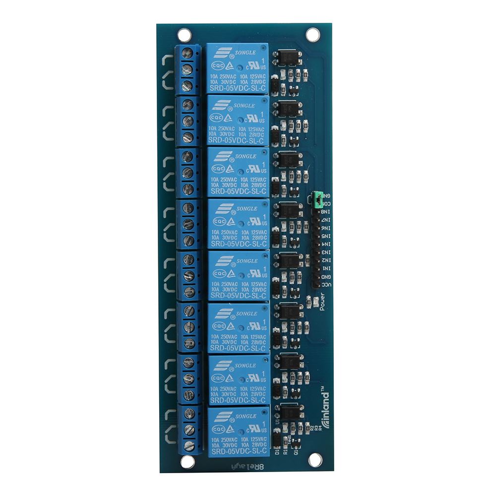 Inland 8 Channel 5V Relay Module for Arduino