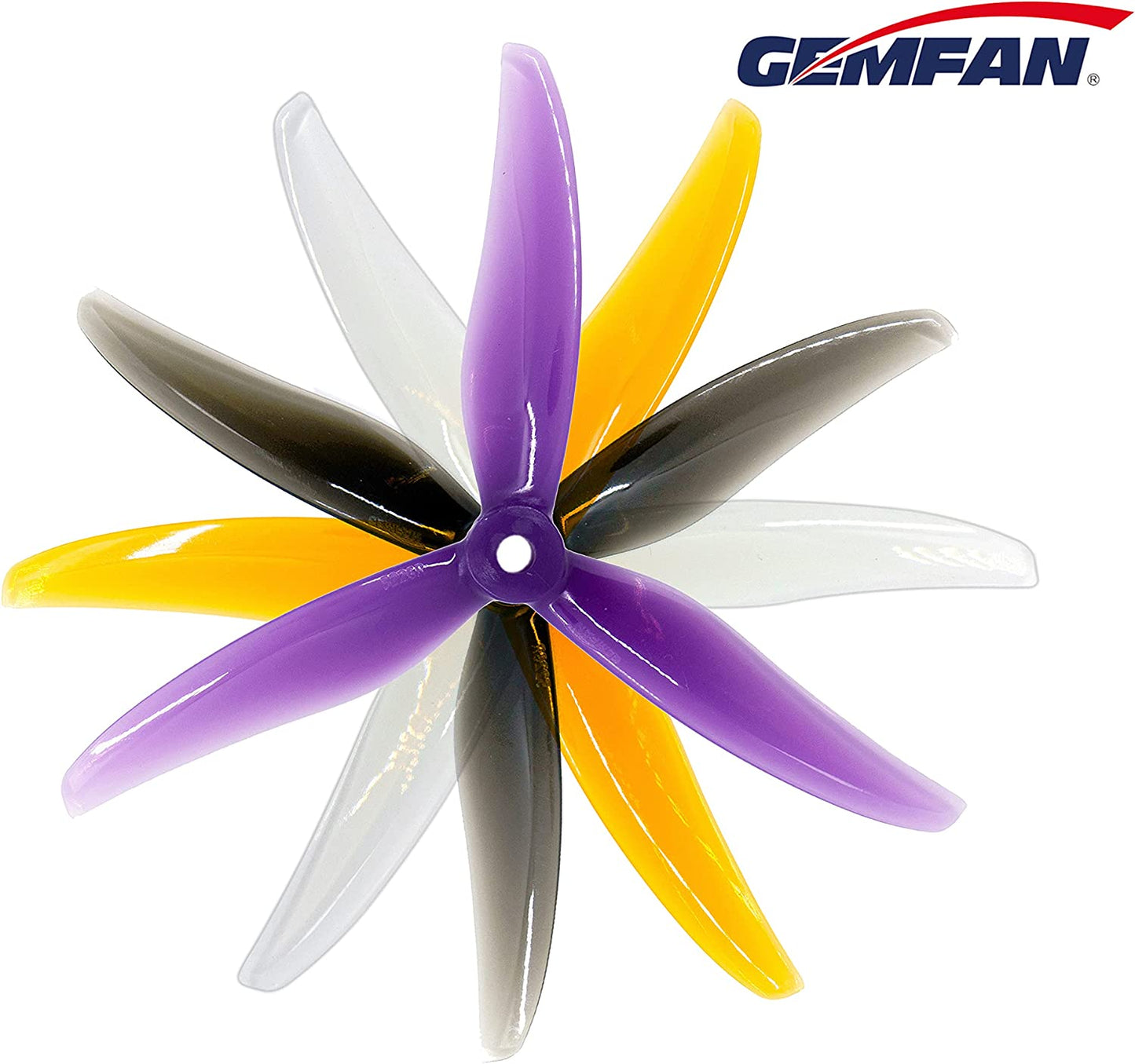 Gemfan Hurricane 5236 5.2inch 3-Blade Propeller with 5mm Shaft for FPV Racing Drone 16pcs 8CW 8CCW