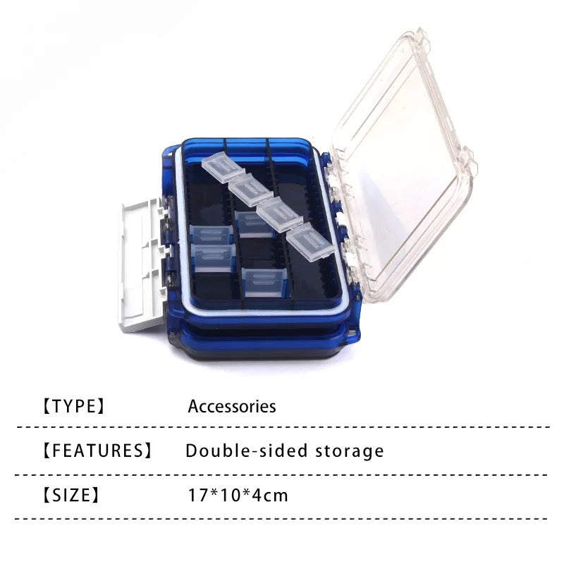 Double-Deck Accessory Box Waterproof Storage Box