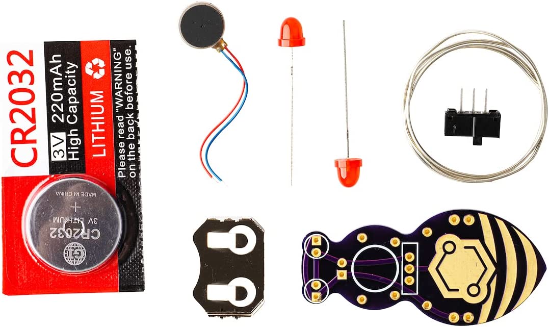 Learn to Solder Kits Jitterbug Soldering Kit | DIY Electronics Projects For Beginners | Adults & Kids STEM Practice Science Project | Electronic Vibration Motor Circuit